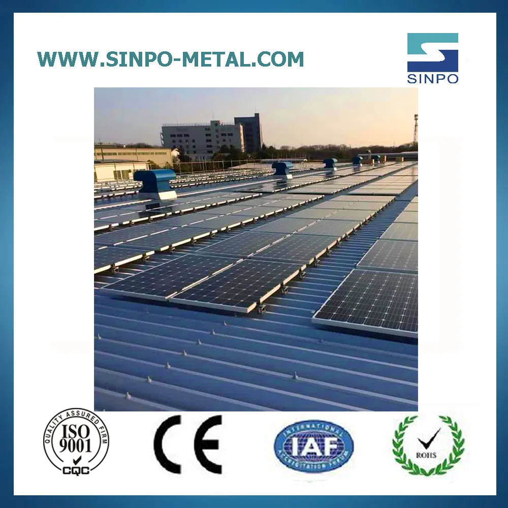 Efficient Tin Roof Photovoltaic Installation Kit for Quick Setup