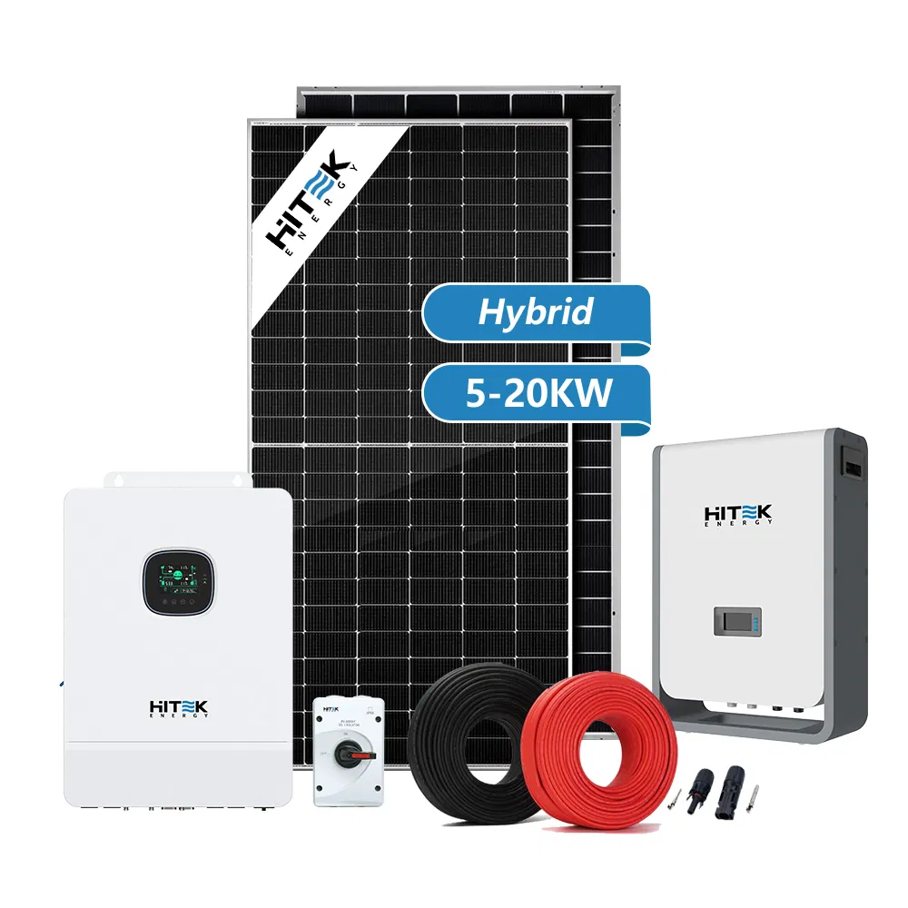 Hitek 48V 10kw Energy Storage Solar System Offgrid Hybrid 12kw Automatic Dual Axis Ground Mount Solar Tracking Systems Home
