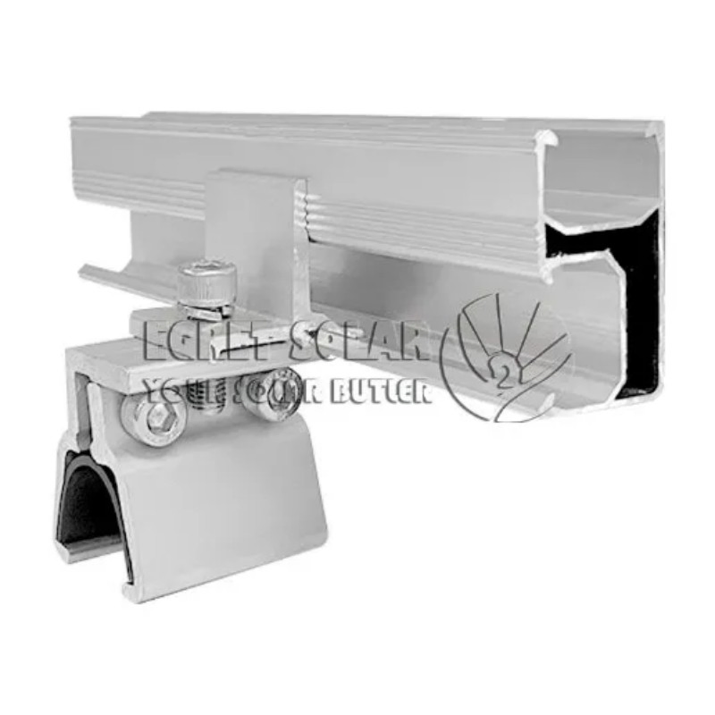 Egret Solar Roof Clamp Solar Kliplok Solar Metal Roof Mounting Solution