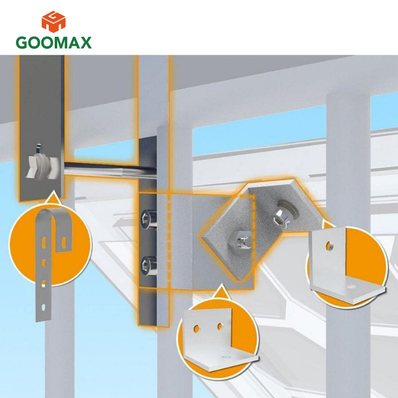 Goomax Custom Balcony Solar Mounting Solar Panels for Balconies Personalized Installations