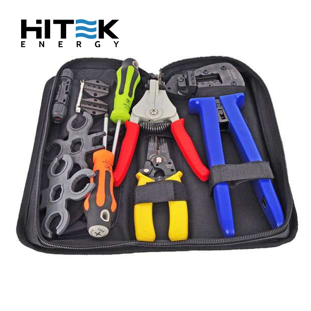 Hitek Commercial Storage Solar Tracking System Dual Axis off Grid Camper Van Complete Set 100kw 150kw 200kw 250kw 500kw Farm Solar System