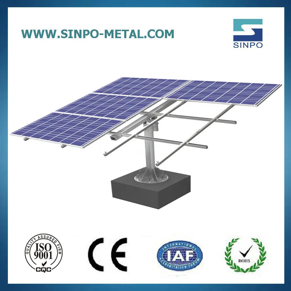 6kw Solar Tracking System Bracket Dual Axis Solar Tracker