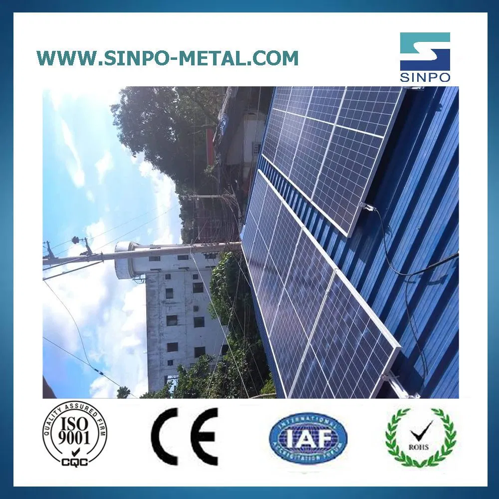 Durable Tin Roof Solar Array Installation Kit with Weather Resistance
