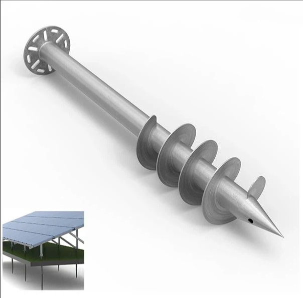 Pole Mounting Installation Solar Ground Mounting System PV Mounting Structure