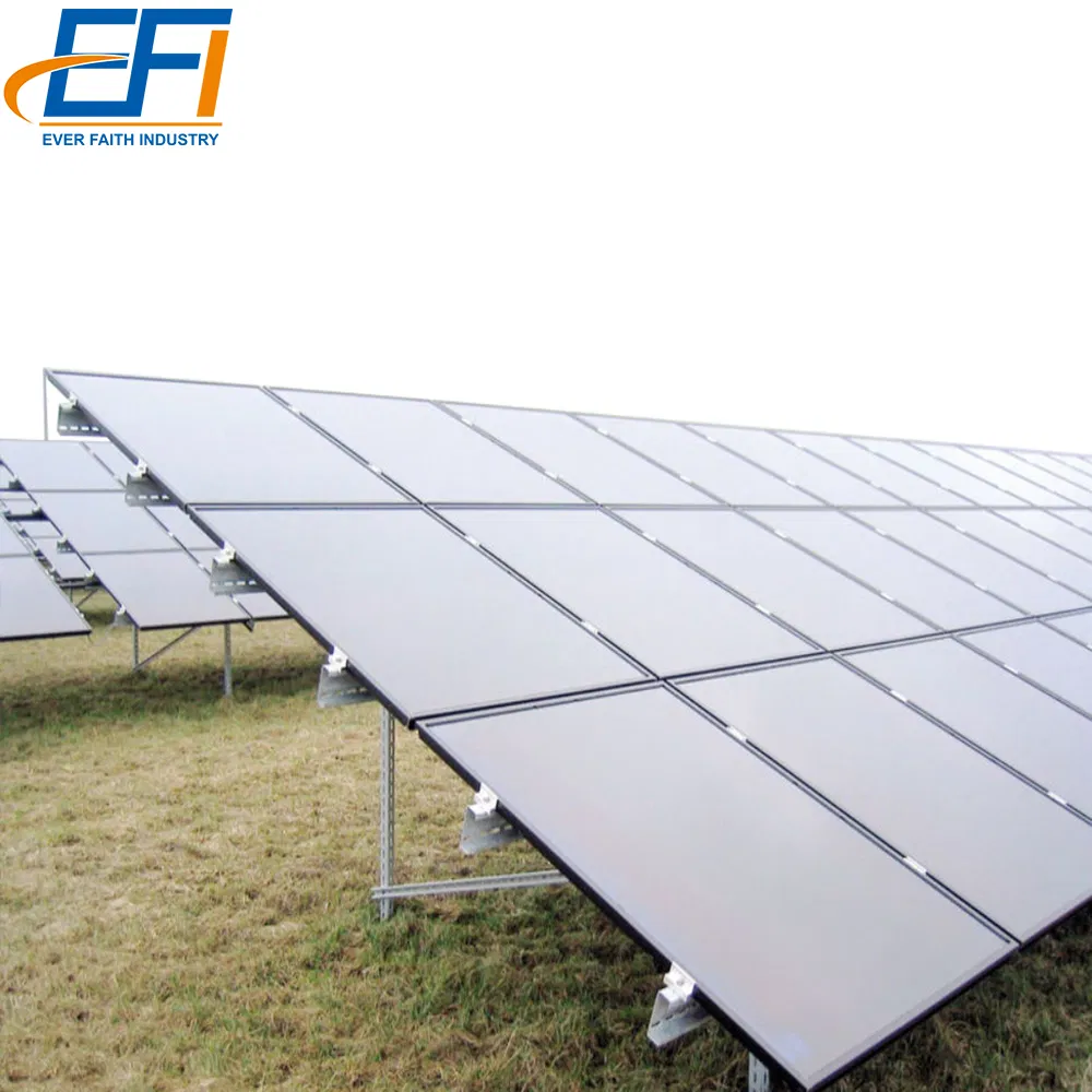 Ground Mounting Solar Panel Poles System Plant Mount Structure for Solar Panels