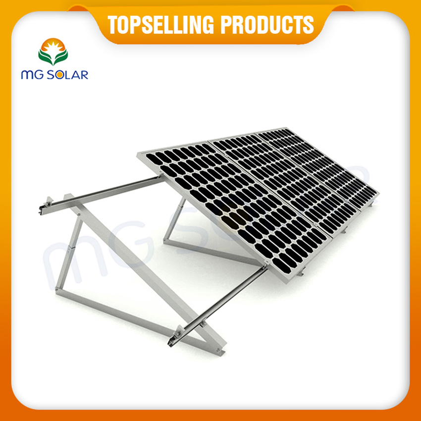 Solar Panel Flat Roof Mounting Solar Flat Roof Rack Mounting System