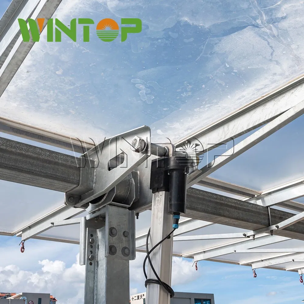 Single Axis and Dual Axis Solar Panel Bracket Independent Tracking System