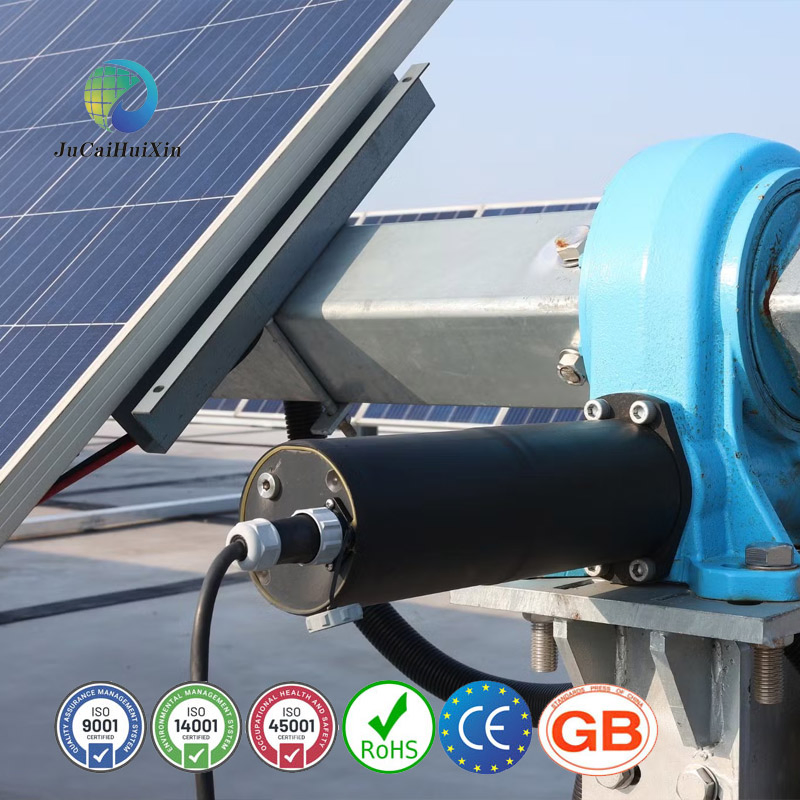 OEM HDG Steel Bracket Solar Tracking System with Single Axis Design