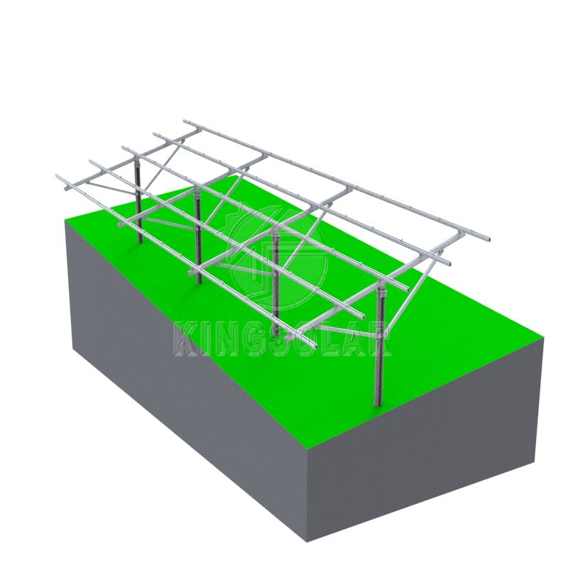 Solar Panel Pole Mount Ground Mount Solar PV Ground Mounting Stand Structure