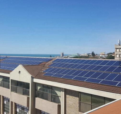 Aluminum Flat Ballasted Roof Mounting Solar Power System