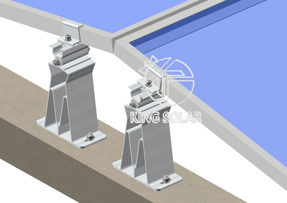 Kingsolar Aluminium Tin Roof Standing Seam Clamp Metal Roof Clamps for Solar Panels