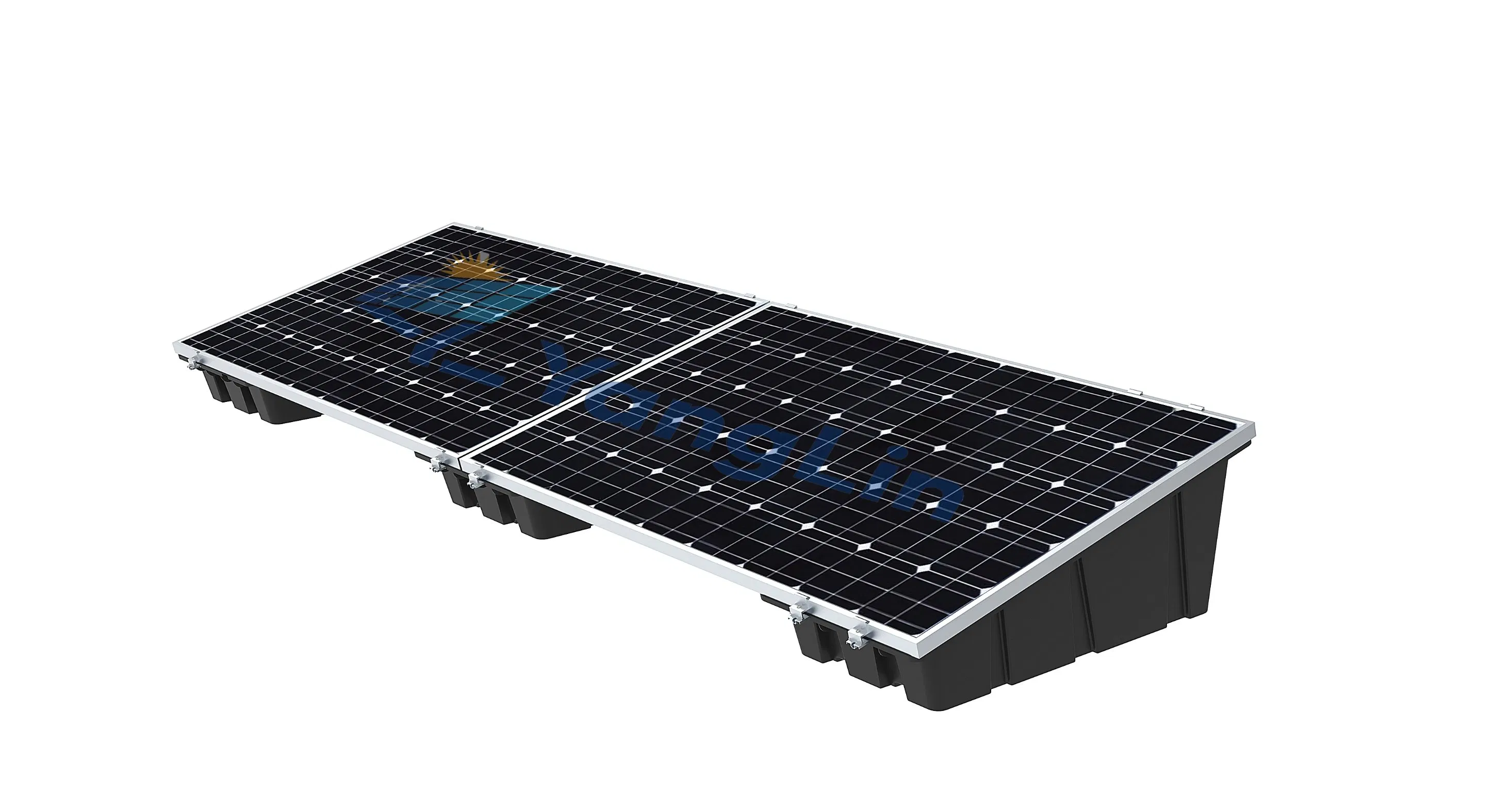 Solar Panel Roof Photovoltaic Plastic Base Bucket Ballasted System Ground Flat Roof Mounting