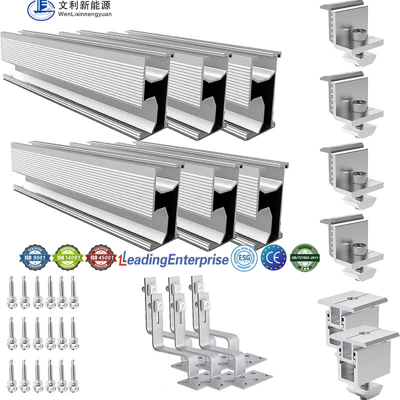 C-Type Steel Solar PV Roof BIPV Waterproof Zinc-Aluminum-Magnesium Coated Steel Mounting System High Wind Snow Load Capacity 25yrs+ Service