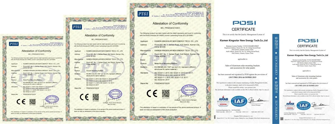 Product Certifications