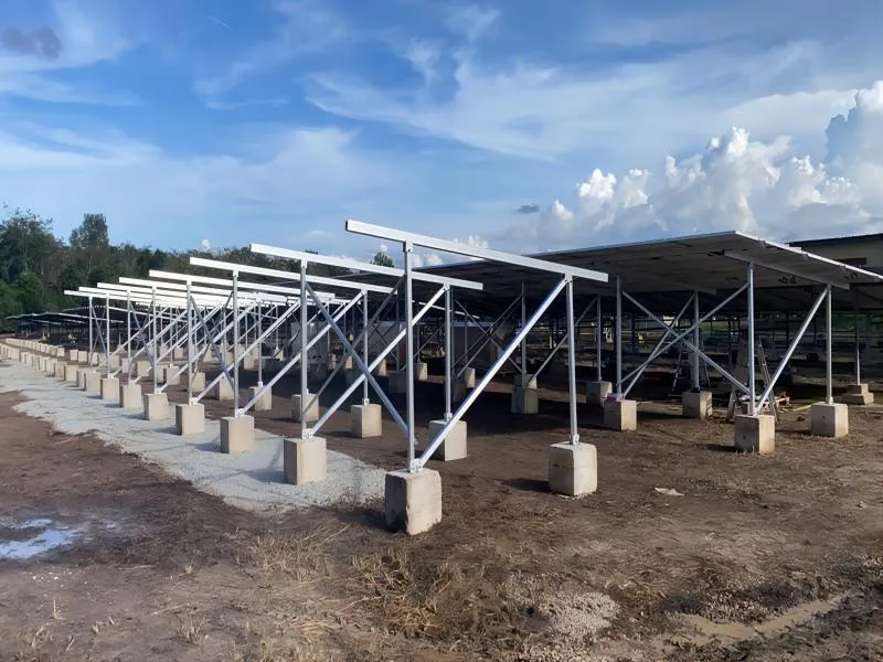 Concrete Base Solar Mounting