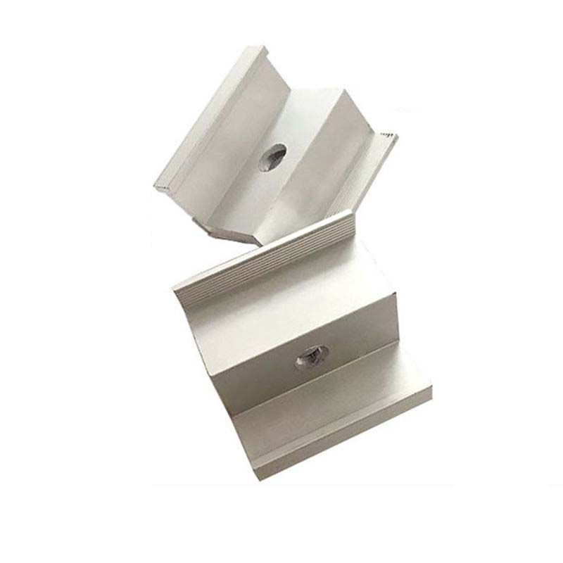 Solar Panel Metal Roof Mounting System Aluminum Standing Seam Roof Clamp