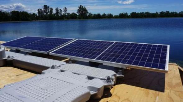 Water Floating Solar Mounting Brackets Photovoltaic Water Solar Panel Mounting System