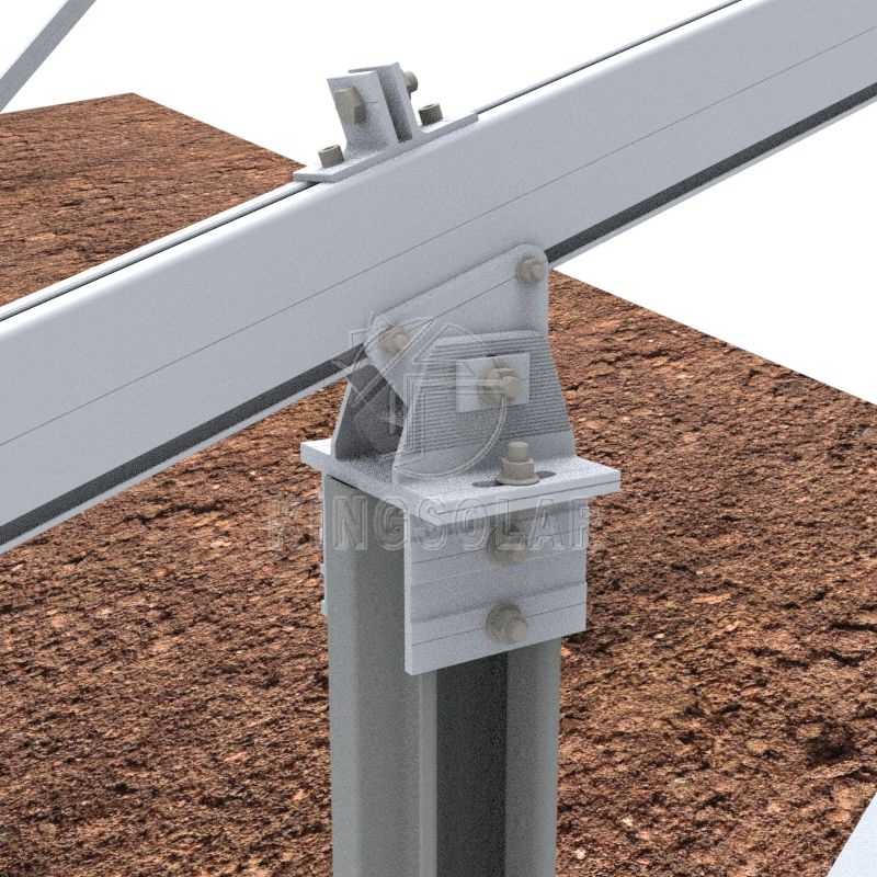 Solar Panel Pole Mount Ground Mount Solar PV Ground Mounting Stand Structure