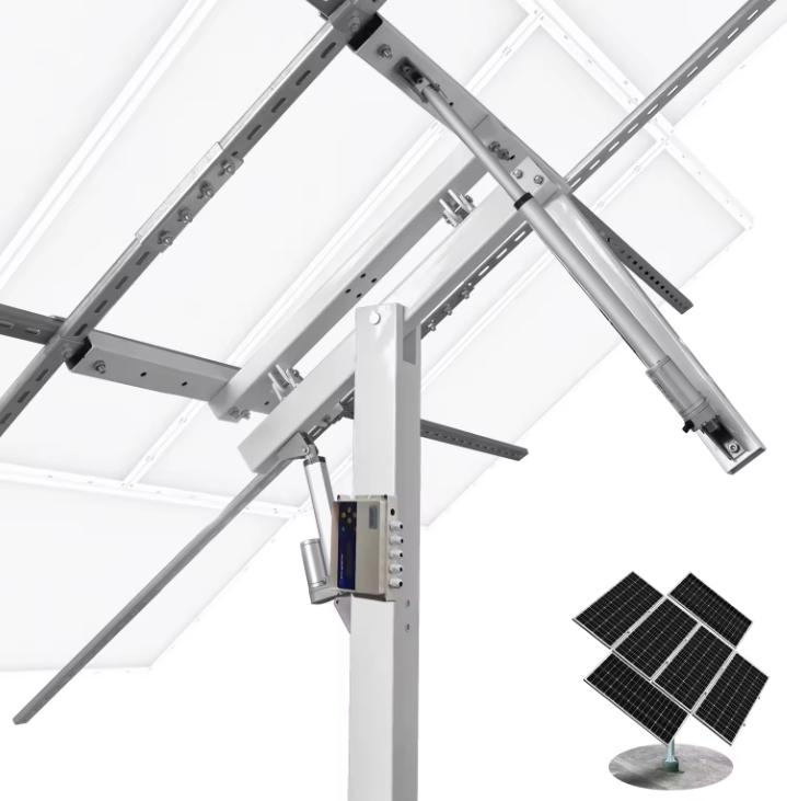 Solar Tracking System with Linear Actuator Tracking Solar Brackets Dual Axis