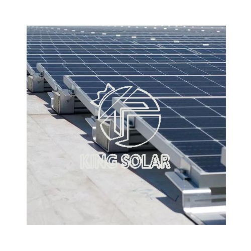 Commercial Solar Panel Ballasted Flat Roof Mounting System
