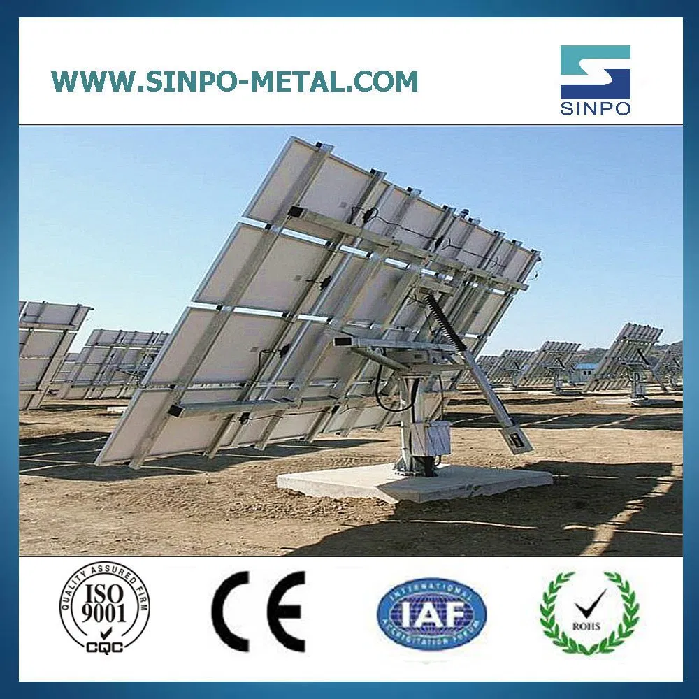 6kw Solar Tracking System Bracket Dual Axis Solar Tracker