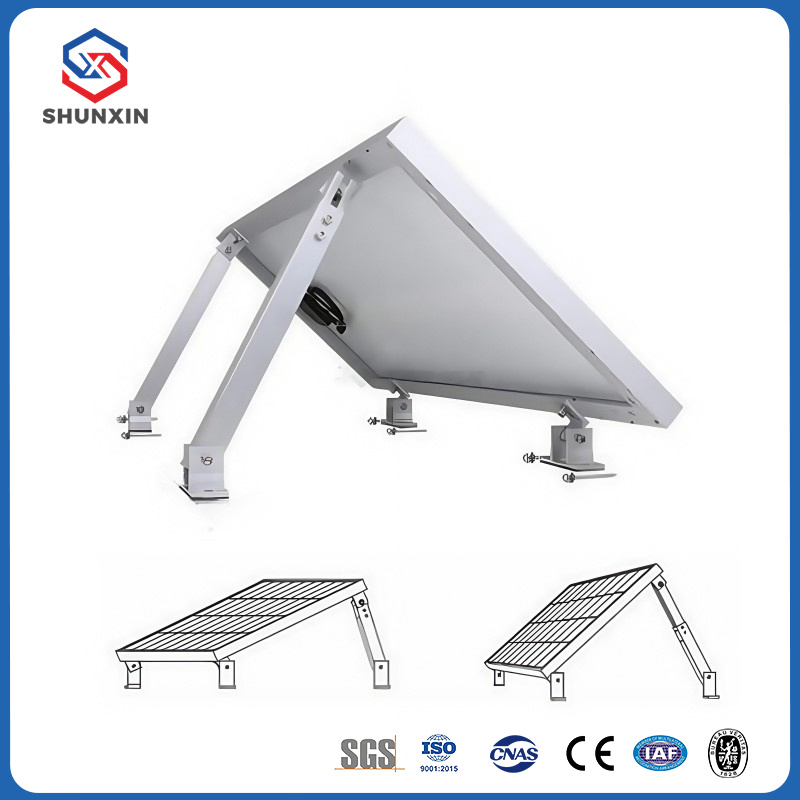 Solar Mounting Balcony Bracket Solar Railing Adjustable Triangle Aluminum Bracket