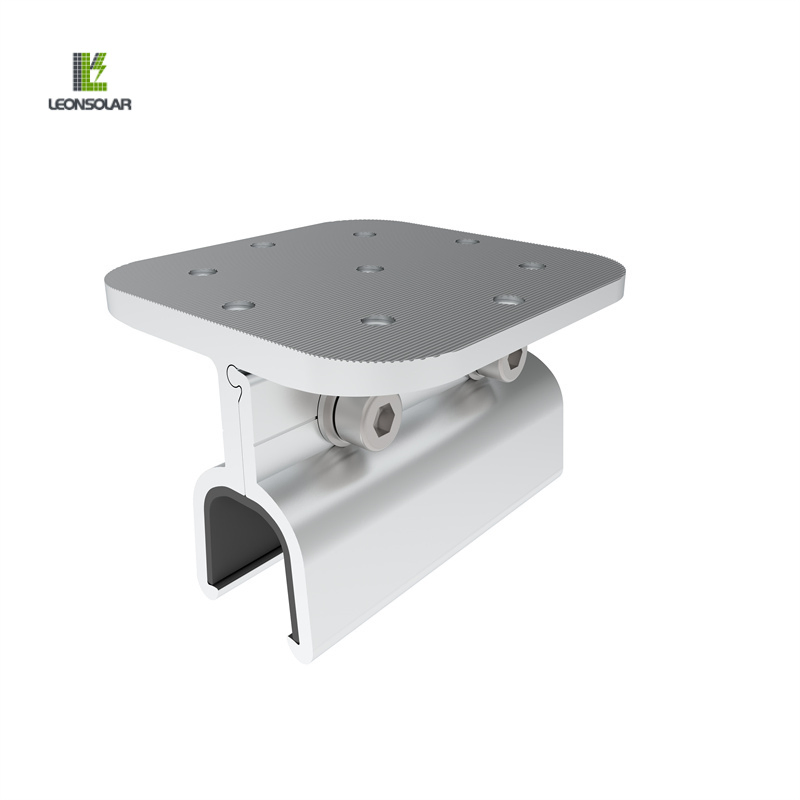Reliable Aluminum Mounting Kit for Solar Panels on Roofs