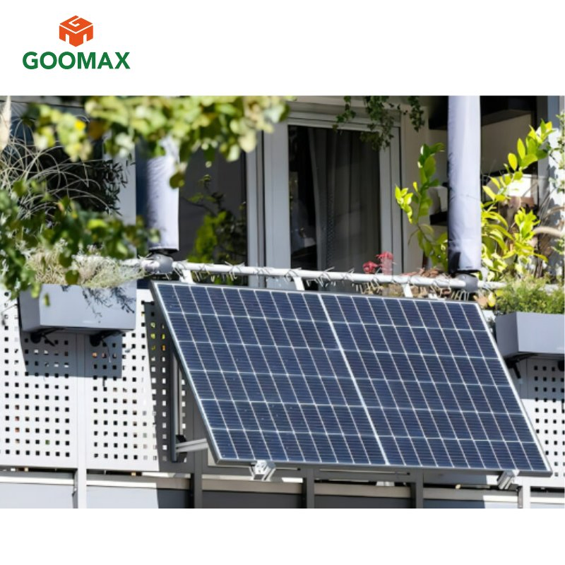 Goomax Heavy-Duty Balcony Solar Hook Solar Panel Condo Balcony Secure Panel Mounting