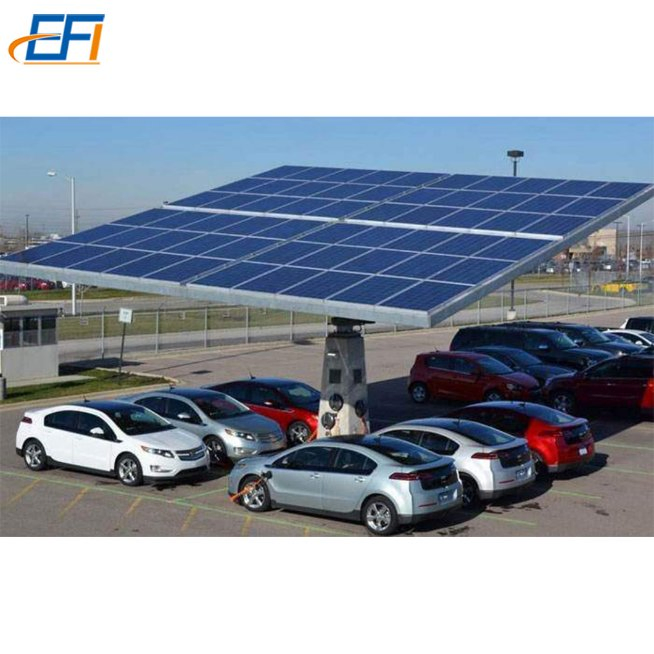Solar Carports BIPV Brackets Solar Carport Parking Shed Solar Mounting System