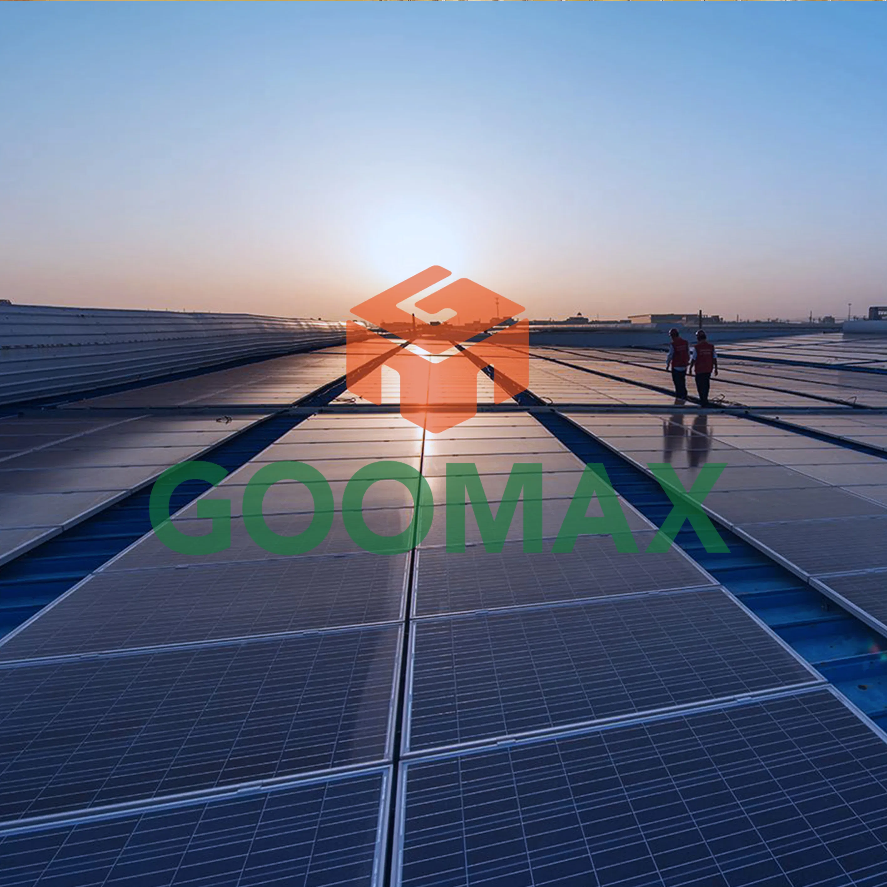 Goomax Durable Solar Metal Roof Racking with Custom Tilt Angles