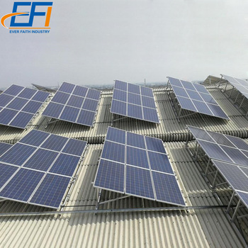 Roof Solar Mounting Apparatus Pole Mount Solar Frame Plat Roof Mounting Structure