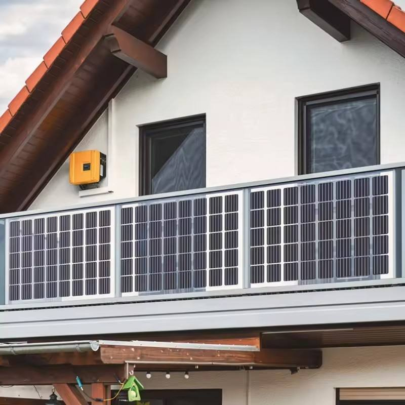Balcony Solar Mounting Solutions Solarsolar Railing Balconyg Optimal Performance