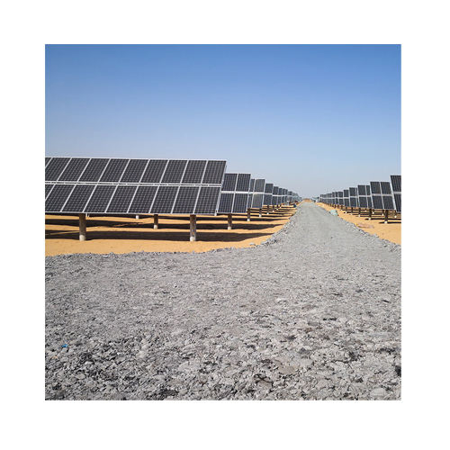 Customized Flat Single Axis Solar Tracker with Controller Components for Efficient Solar Panel Tracking System