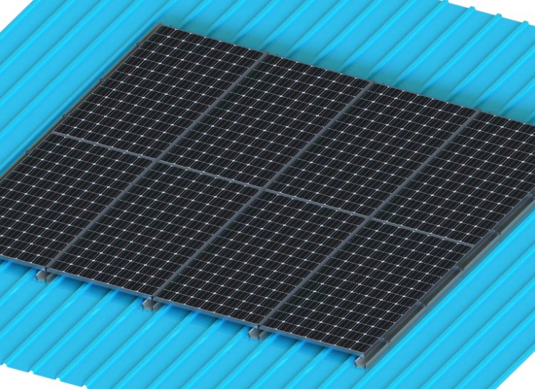 Customized Solar Shed BIPV Structure Waterproof Design Solar Mounting System