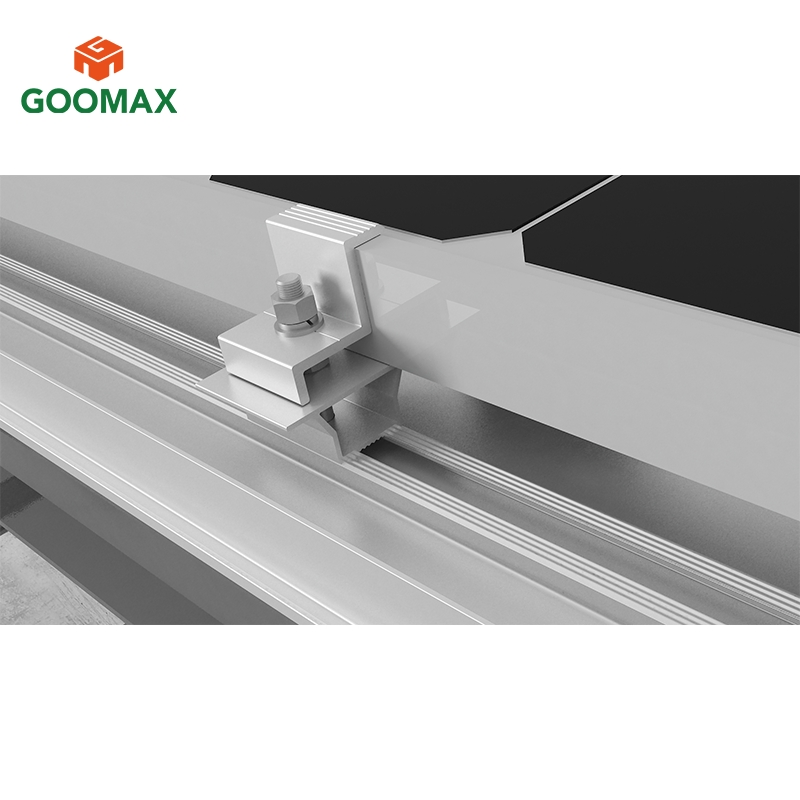 Goomax Double Glass Solar Panel BIPV Mounting System