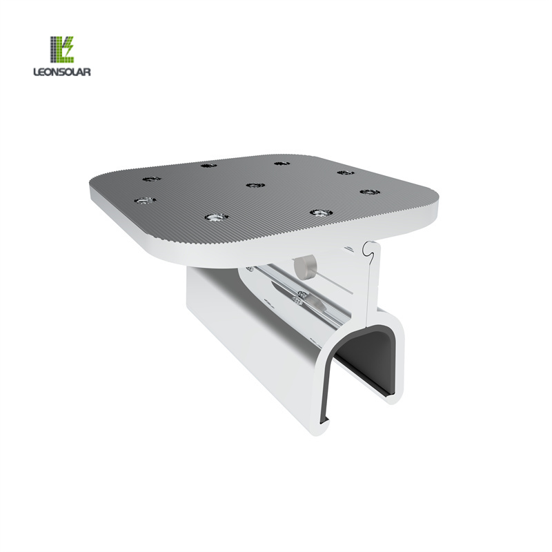 Reliable Aluminum Mounting Kit for Solar Panels on Roofs