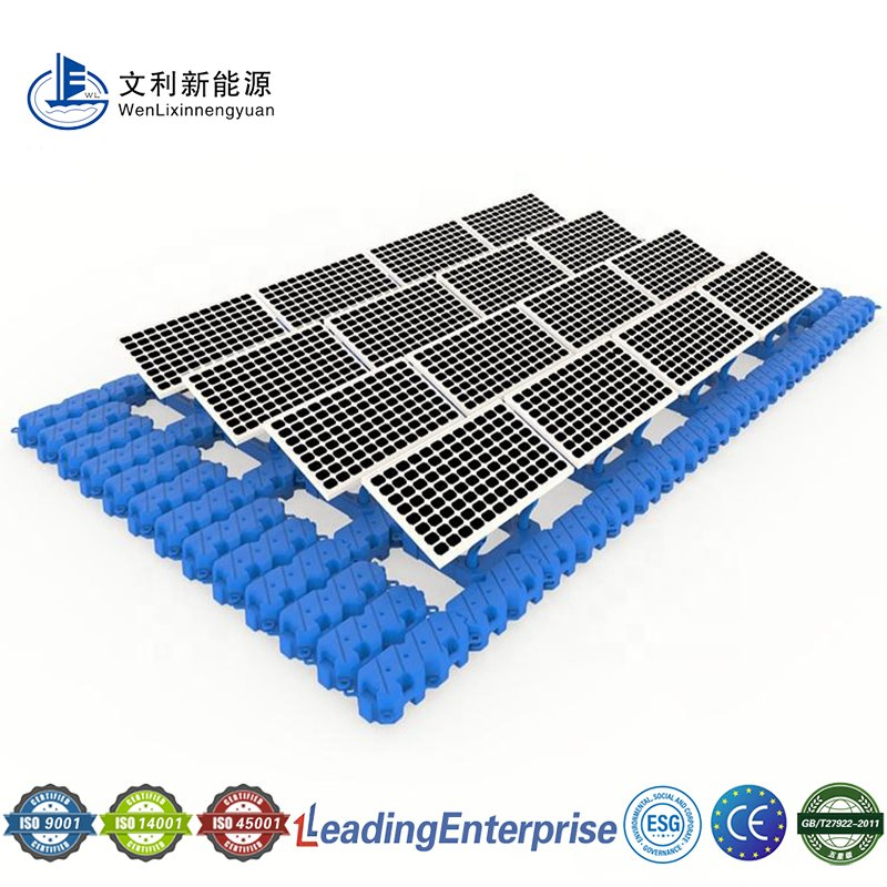 Corrosion-Resistant Floating Solar Structure Pontoon Mounting System