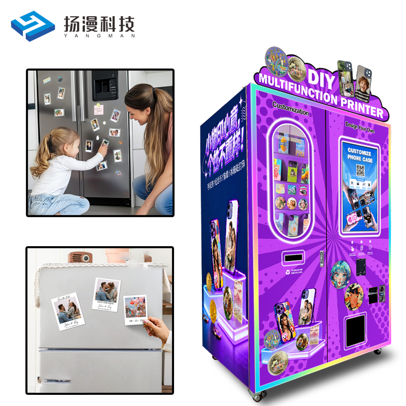 OEM ODM Phone-case-printing-machine  Customized Automatic Phone Case Printer Vending Machine Diy Vending Machine Phone Case