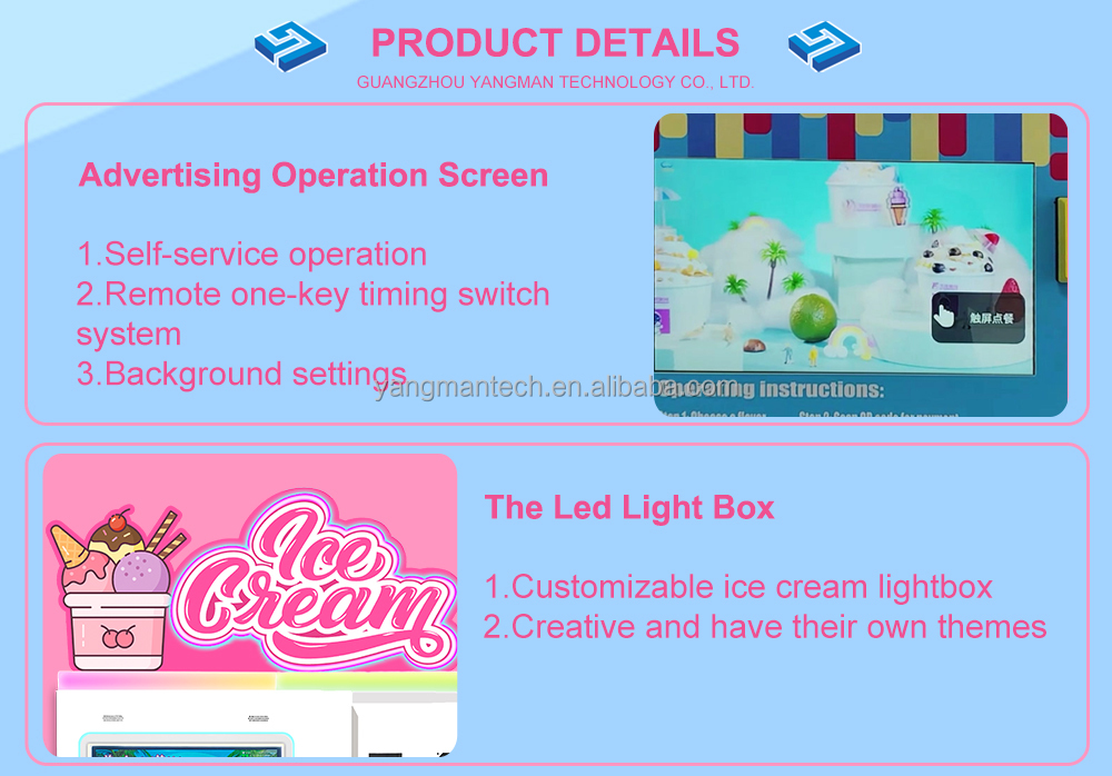 Double Barrel Ice Cream Vending Machine Visual 4