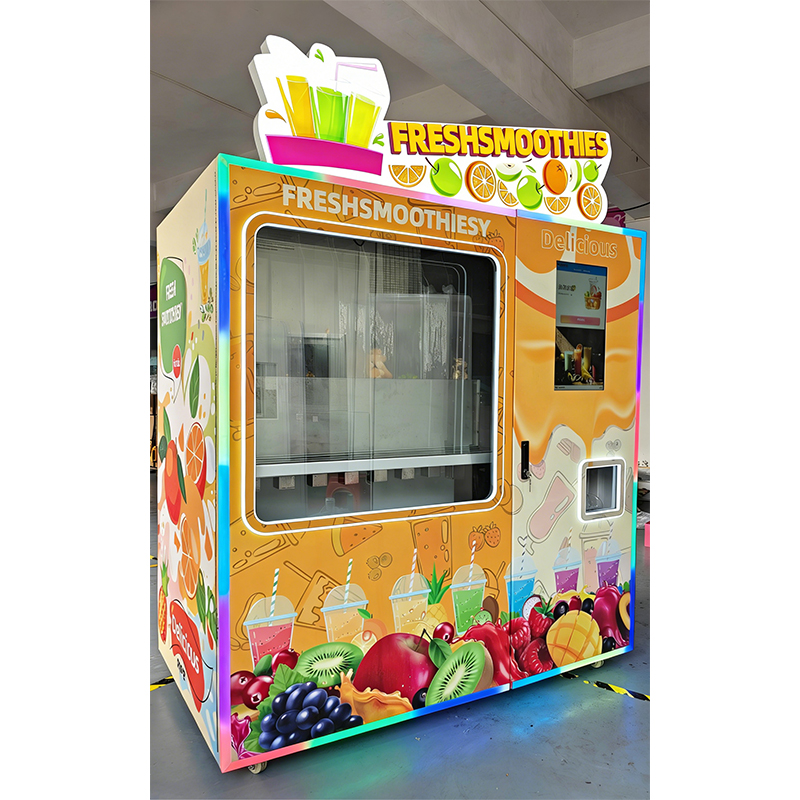 Factory OEM ODM Multi-category fresh-pressed efficient factory fully automatic DIY fruit smoothie vending machine