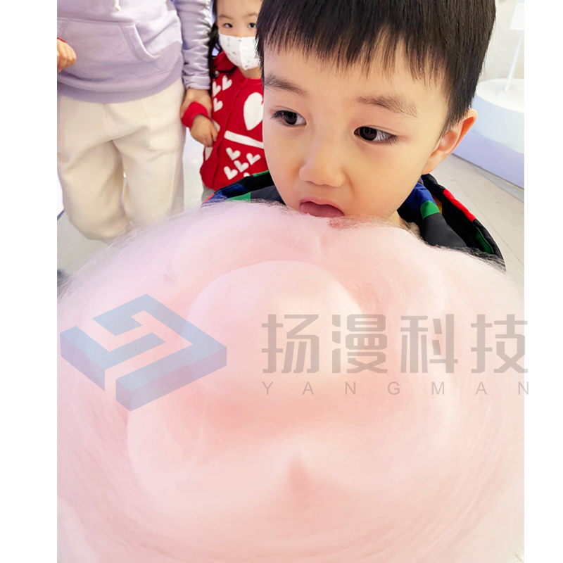 Factory Cotton Candy Machine Commercial Electric Automatic Fancy Robot Cotton Candy Vending Machine