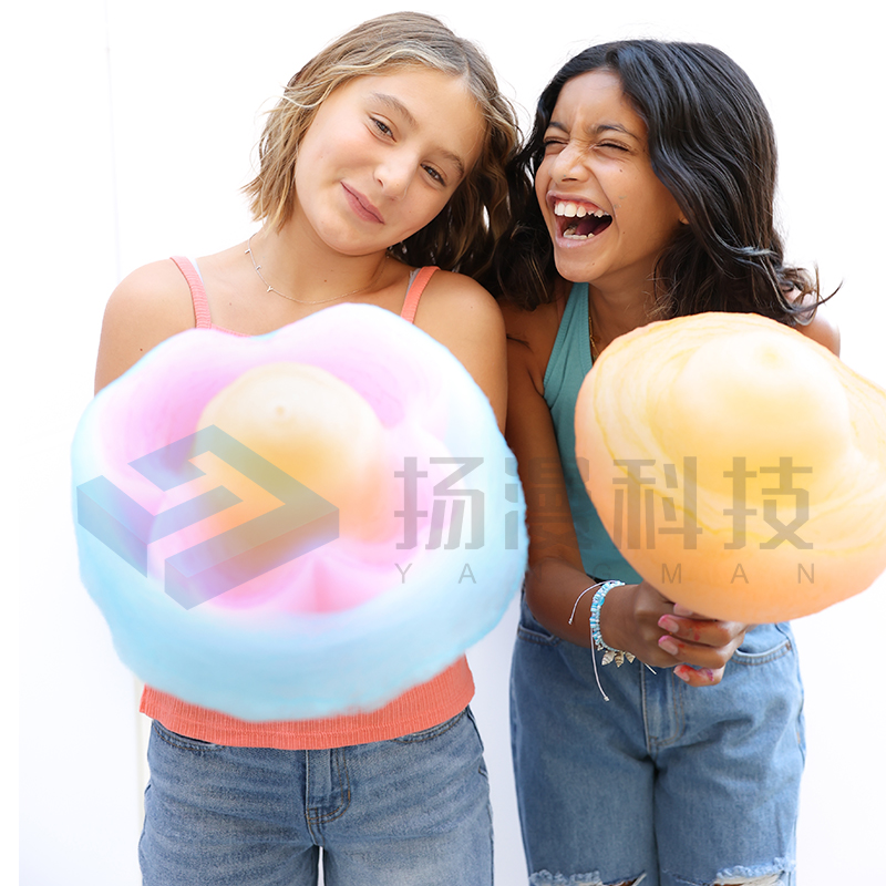 OEM ODM Factory Manufacture Customize Italy Best Price Cotton Candy Vending Machine Robot Cotton Candy Machine for Kids Adults