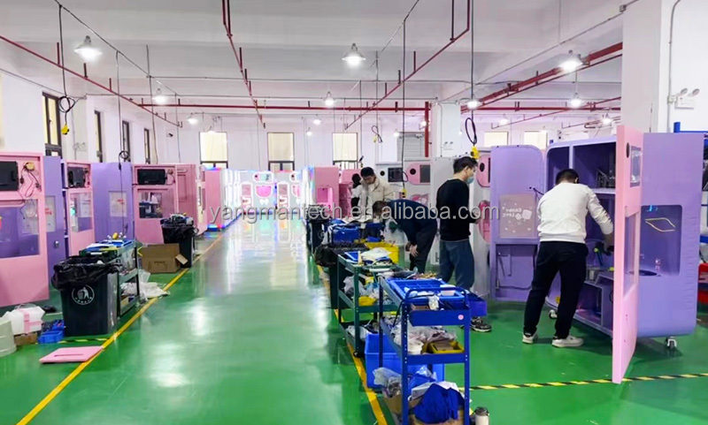 OEM ODM Factory Manufacture Full Automatic Cotton Candy Making Machine Guangzhou Cotton Candy Vending Machine