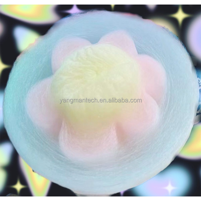 Custom Hot Selling Mall Coin-Operated Card Credit Card Full Automatic Cotton Candy Floss Vending Machine for Children