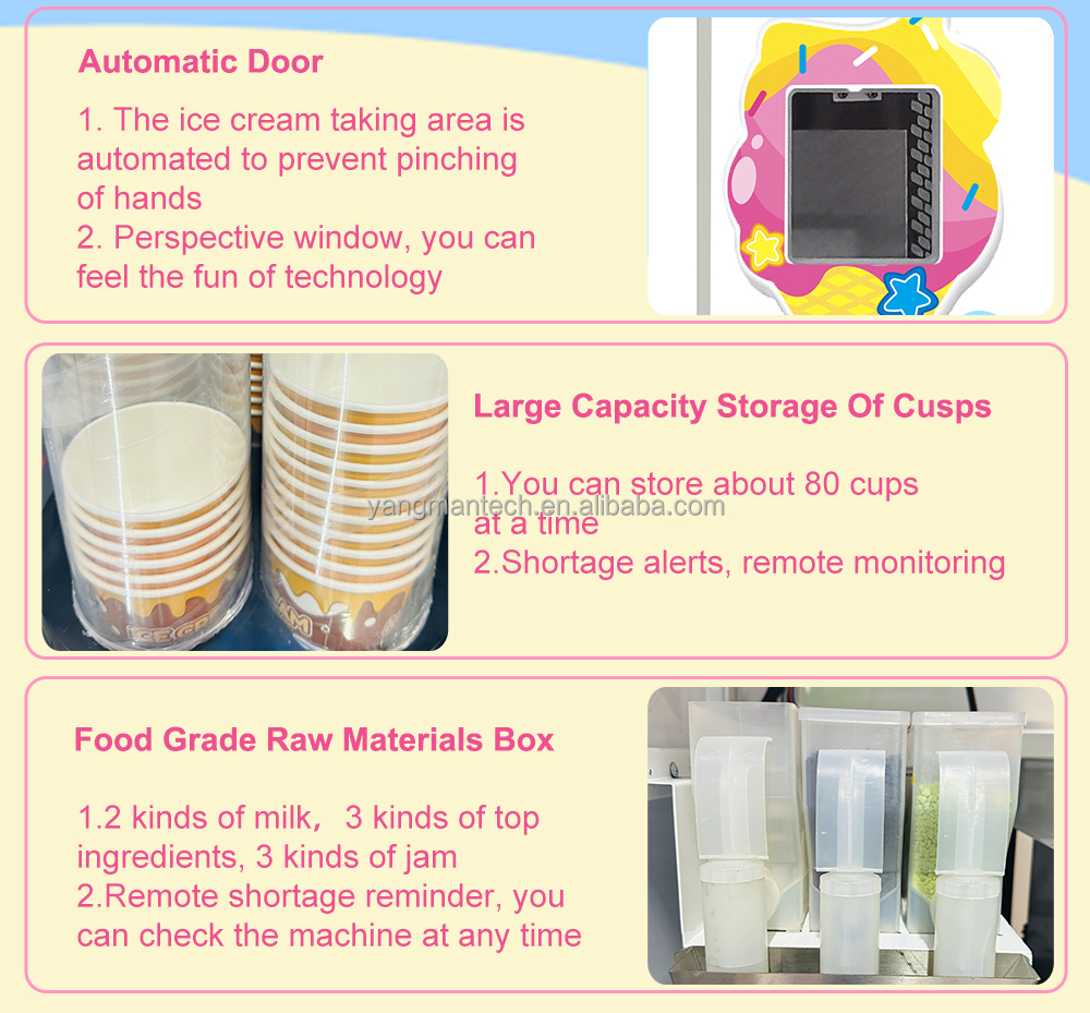 Double Barrel Ice Cream Vending Machine Visual 5