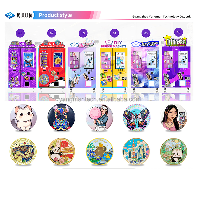 OEM ODM Phone-case-printing-machine  Customized Automatic Phone Case Printer Vending Machine Diy Vending Machine Phone Case