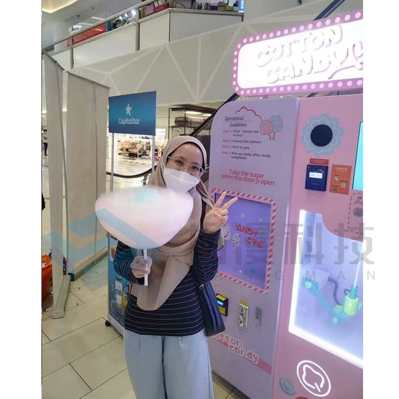 The Factory Professional  Candy Making Machine Robot Fancy Candy Making Machine Kuwait Vending Machine Cotton Candy