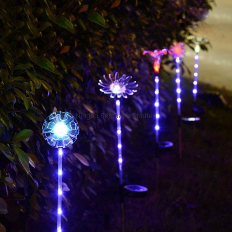 Brilliant-Dragon LED Flower Lamps Landscape Garden Pathway Solar Light