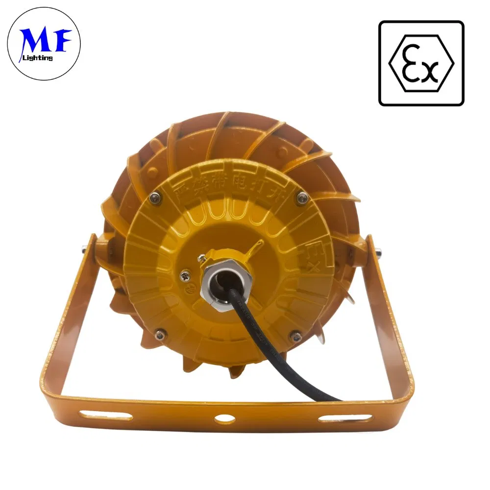 Manufacturer Price High Power 140lm/W Aluminum Waterproof SMD 100W 200W 300W Chemical Industrial LED Flood Canopy Explosion Proof Fixture Lamp Lighting Light