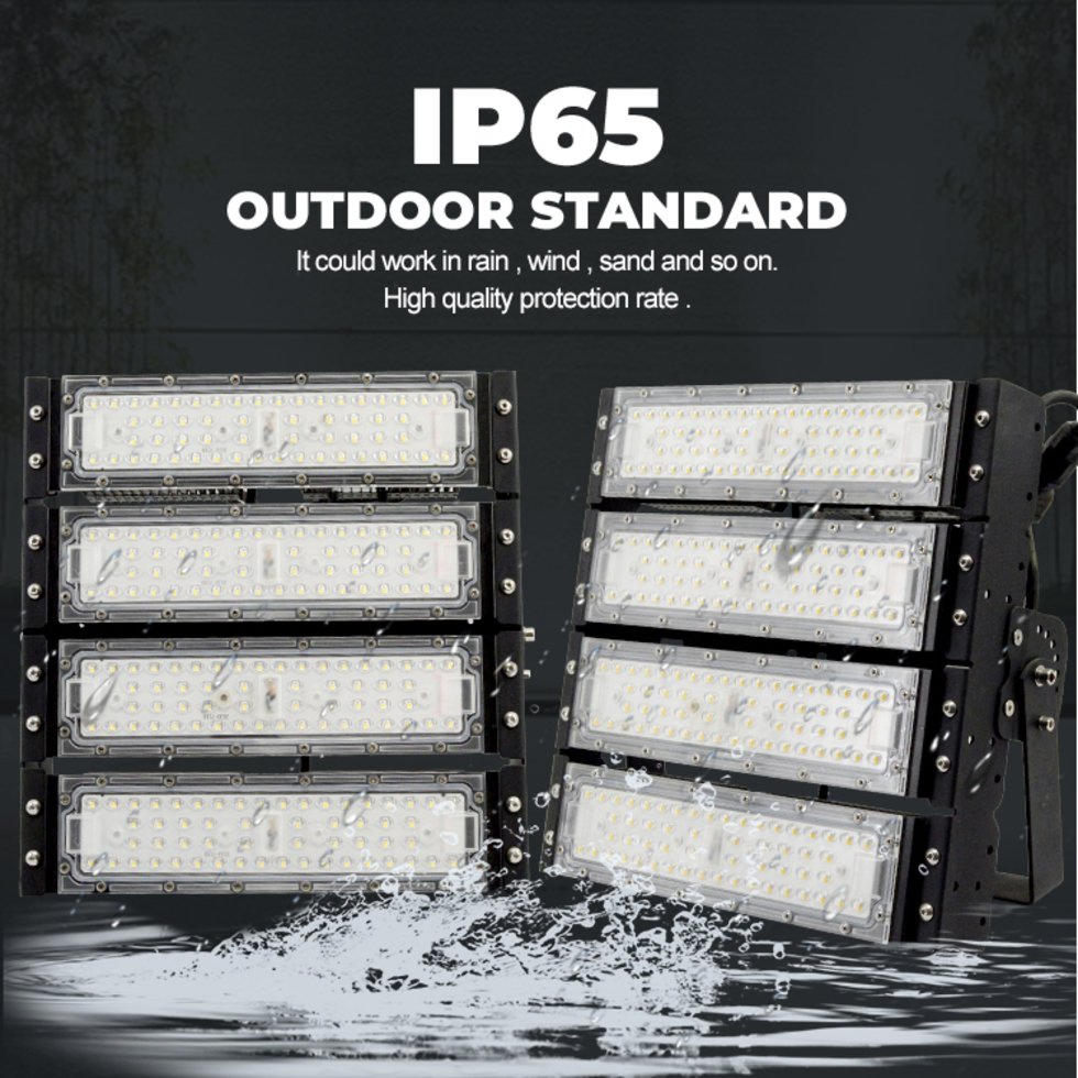 Floodlight Spot Stadium Light Refletor Geometric Projecteur LED Tunnel Flood Light